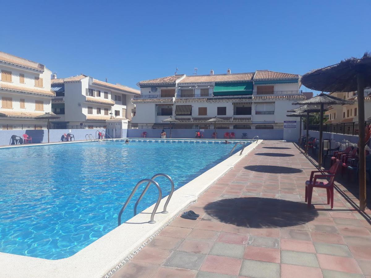 Apartamento Santa Pola, En Playa Del Tamarit Con Piscina. Exterior photo